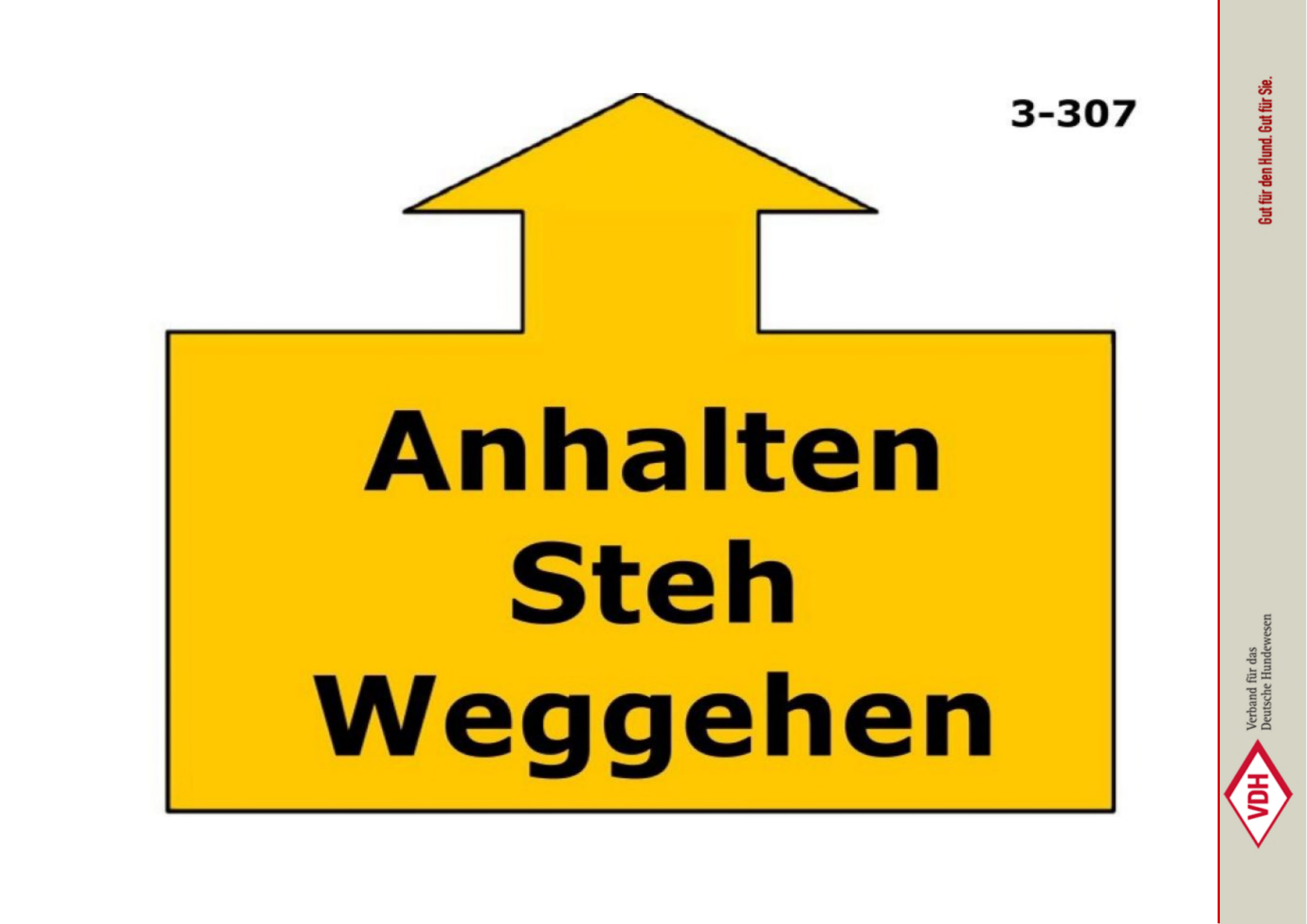Anhalten Steh Weggehen