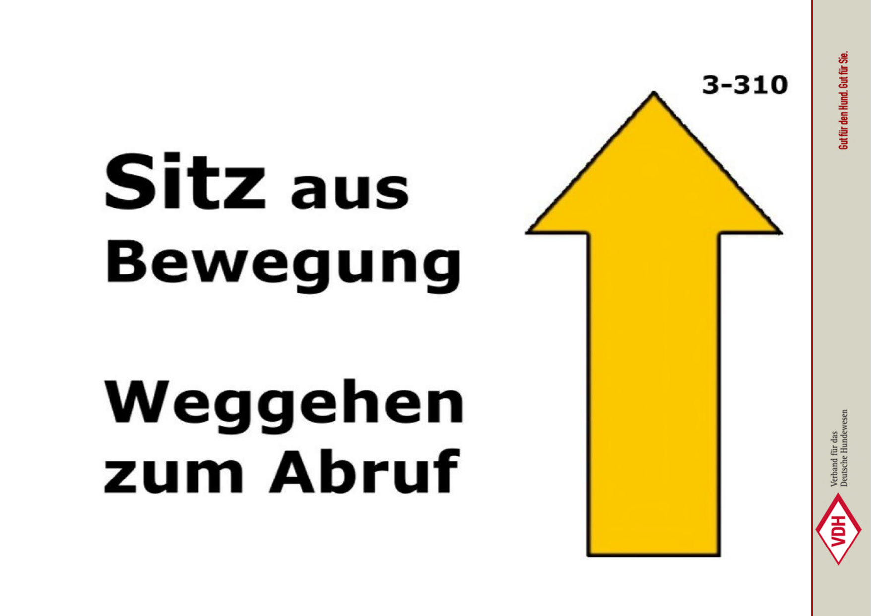 Sitz aus Bewegung – Weggehen zum Abruf