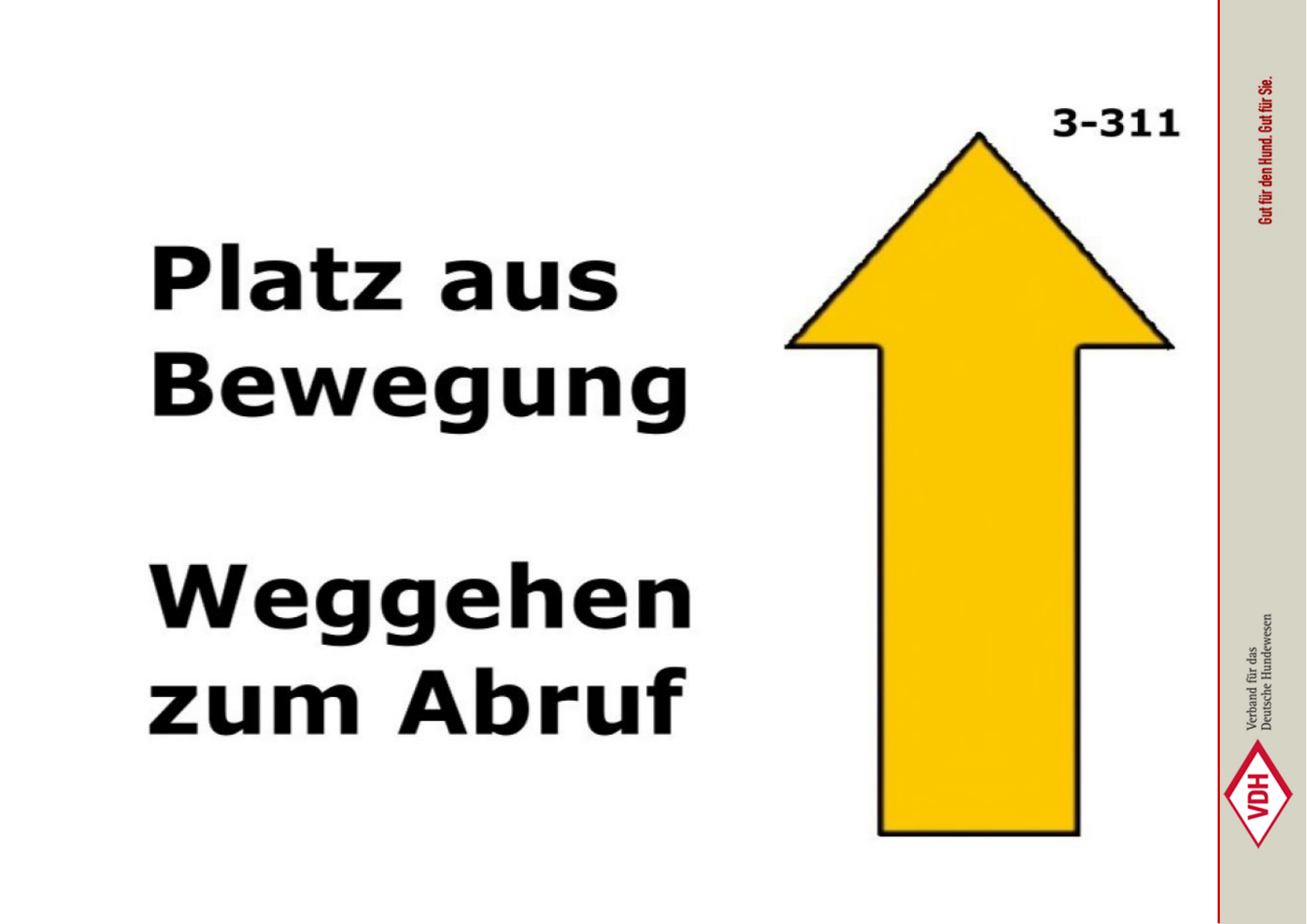 Platz aus Bewegung – Weggehen zum Abruf