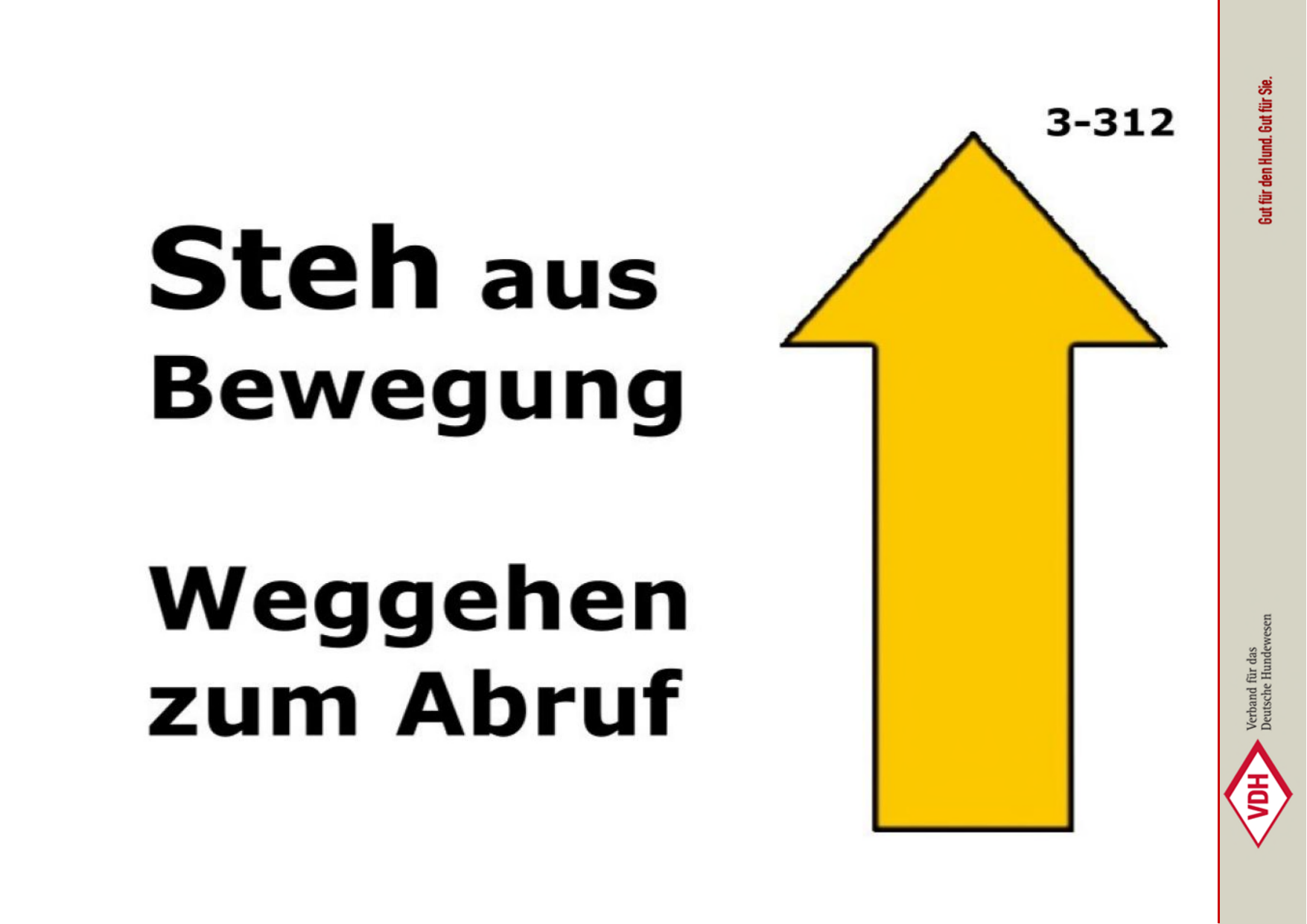 Steh aus Bewegung – Weggehen zum Abruf