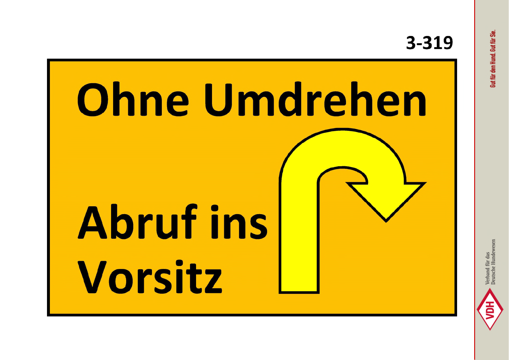 Ohne Umdrehen Abruf ins Vorsitz