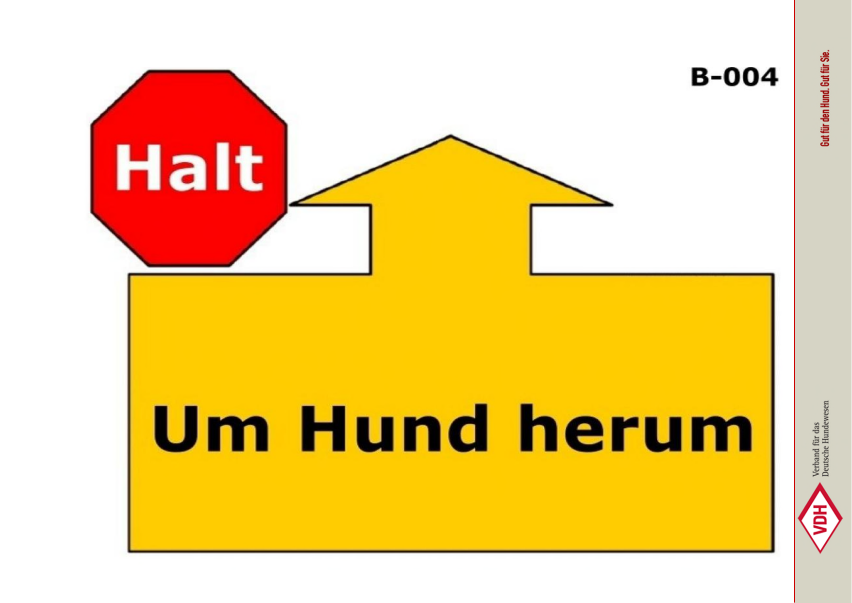 Halt Um Hund herum